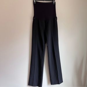 EUC Black Business Casual Maternity Dress Pants Size XS